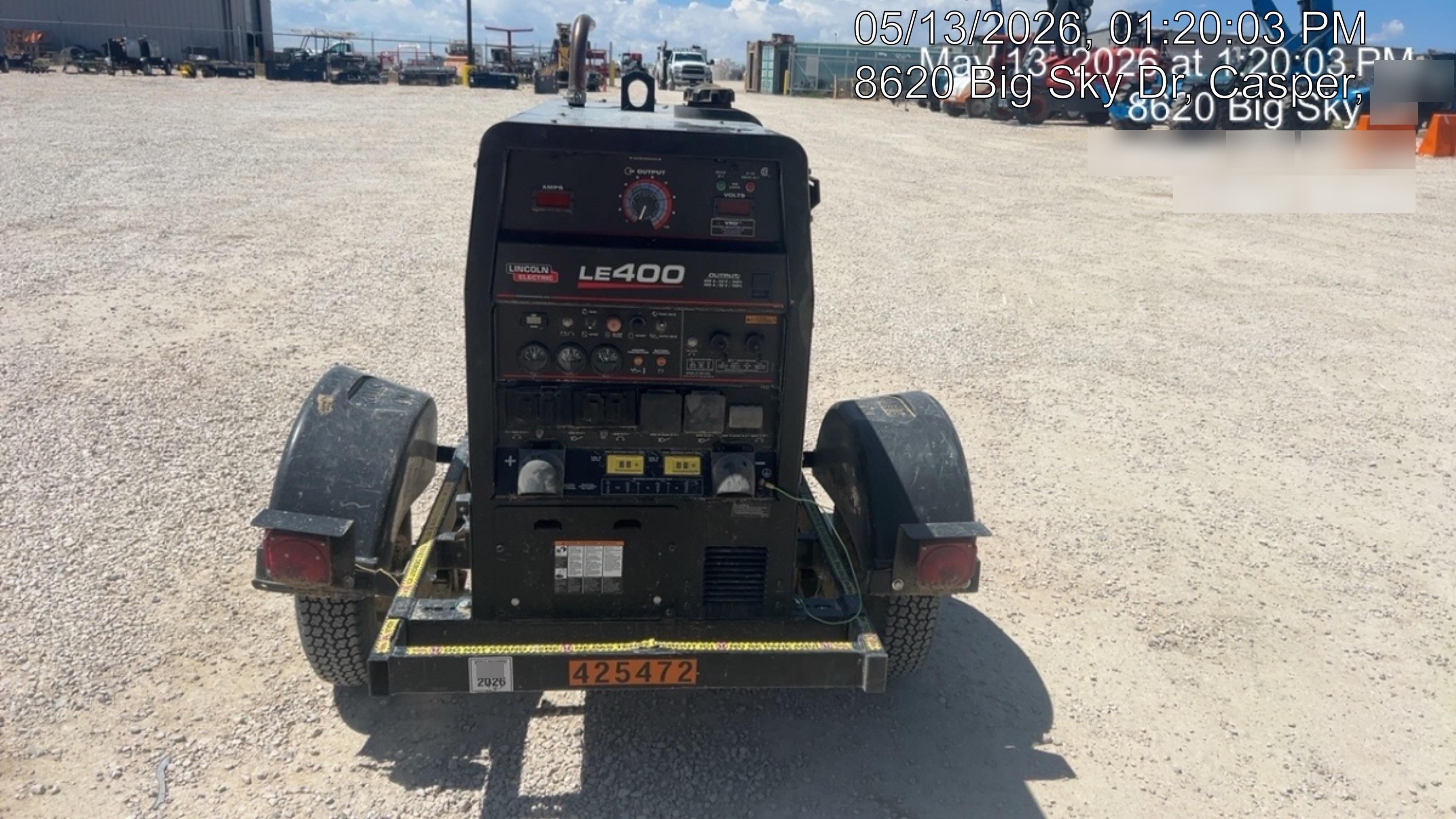 2024 Lincoln Electric LE400 Kubota V1505, Trlr, Cable Rack, Light Kit, ES Decals, T3