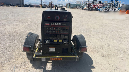 2024 Lincoln Electric LE400 Kubota V1505, Trlr, Cable Rack, Light Kit, ES Decals, T3