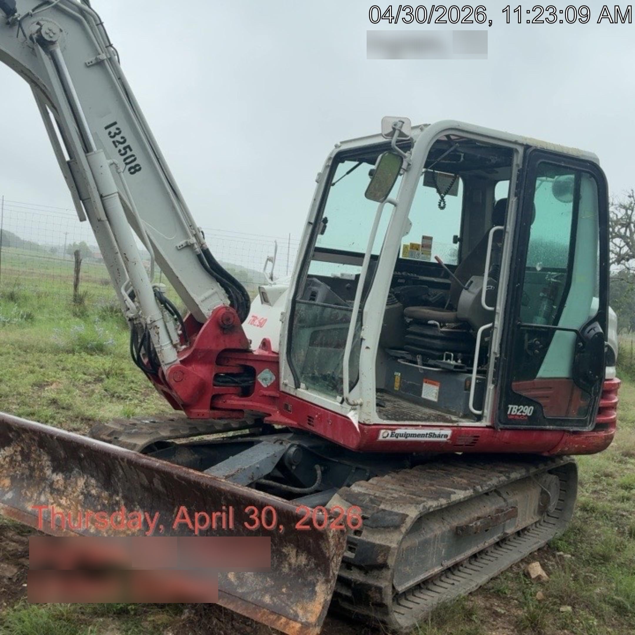 2021 TAKEUCHI TB290C