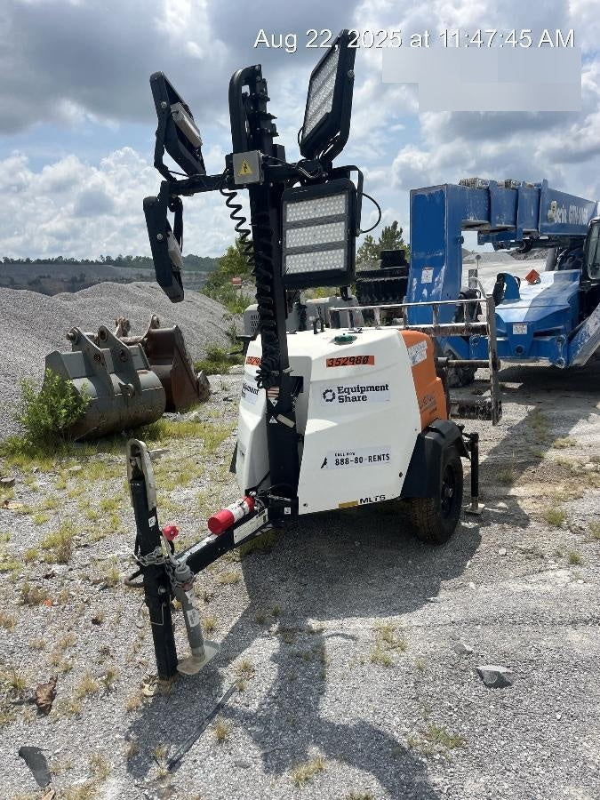 2023 Generac MLT2 Diesel, Flex Switch 120V Input, Powerzone Controller, (4) 320W LED Lights, 4kW Generator, 39.9 Gal Fuel Tank, 2" Ball, T3