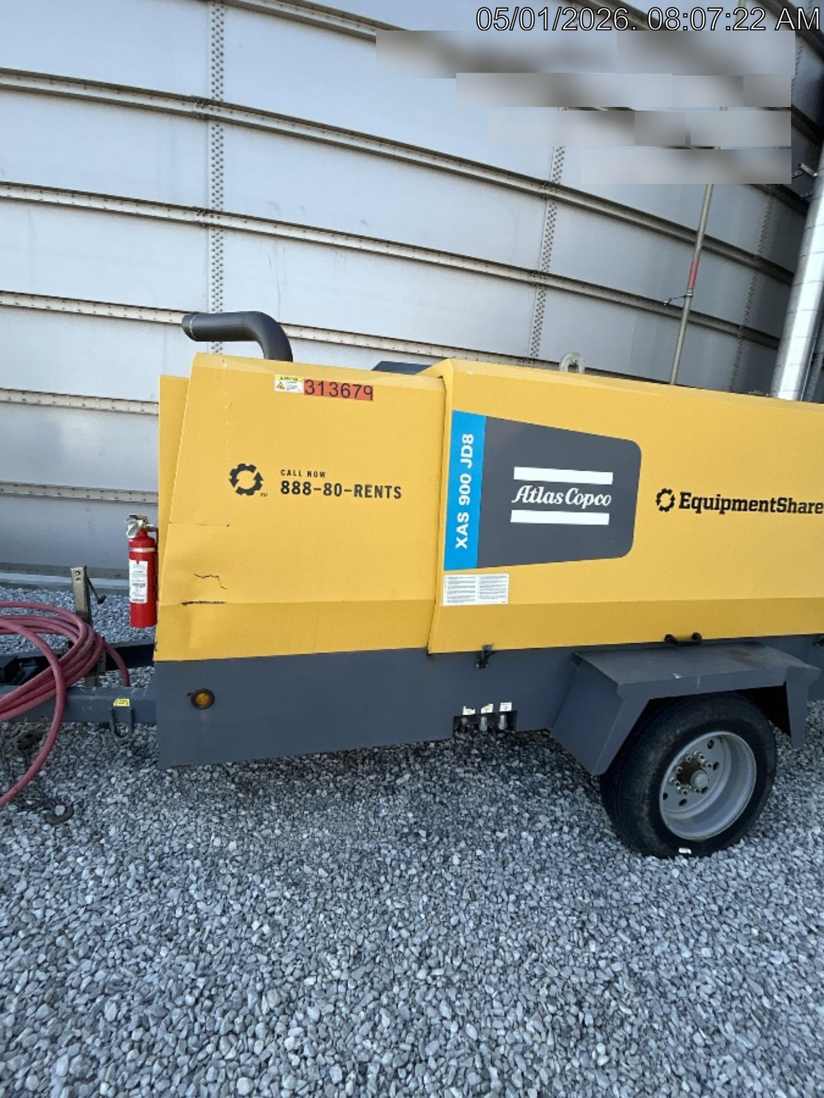 2023 ATLAS COPCO XAS 900