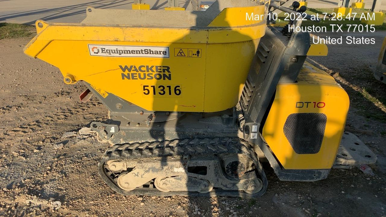 2019 WACKER NEUSON DT10