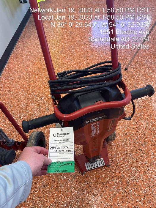 2020 HILTI TE 2000-AVR