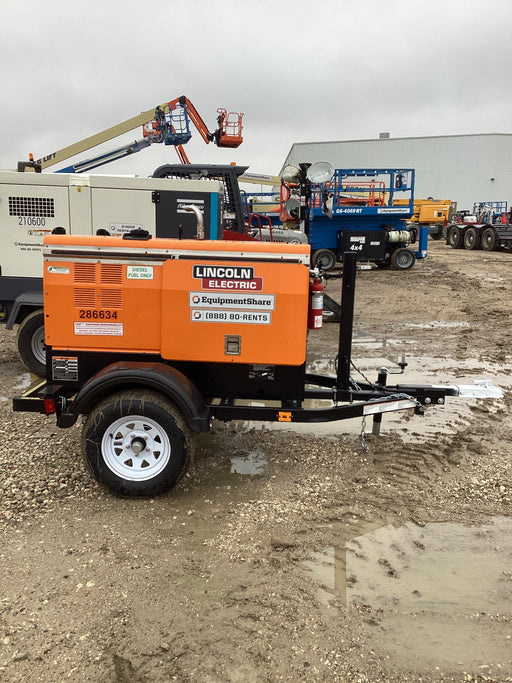 2022 Lincoln Electric LE400 Kubota V1505, Trlr, Cable Rack, Light Kit, ES Decals, T3