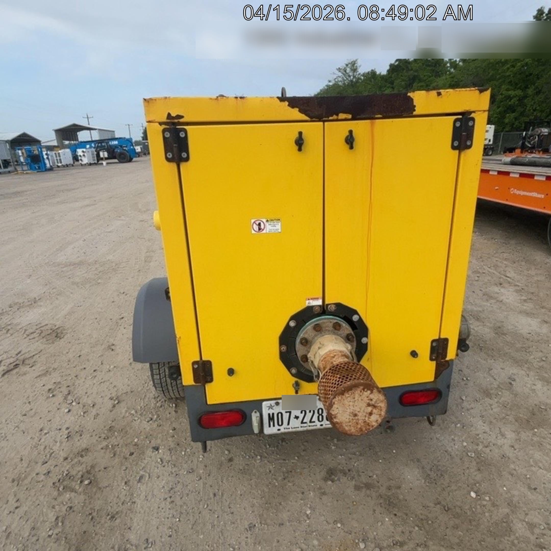 2020 ATLAS COPCO PAS 100 HF CS Enclosed