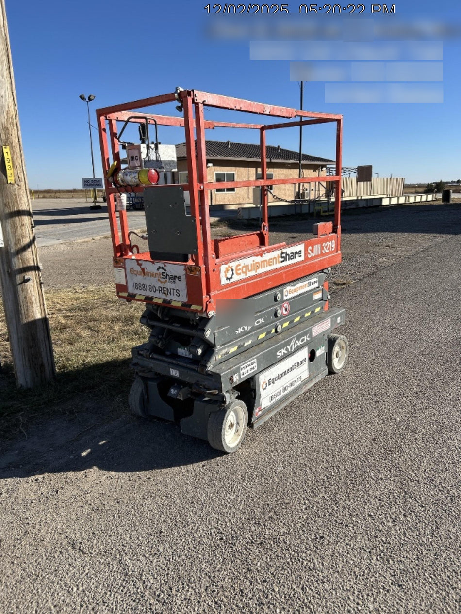 2019 Skyjack SJIII-3219 Skyjack SJIII3219 Standard w/Trojan Batteries