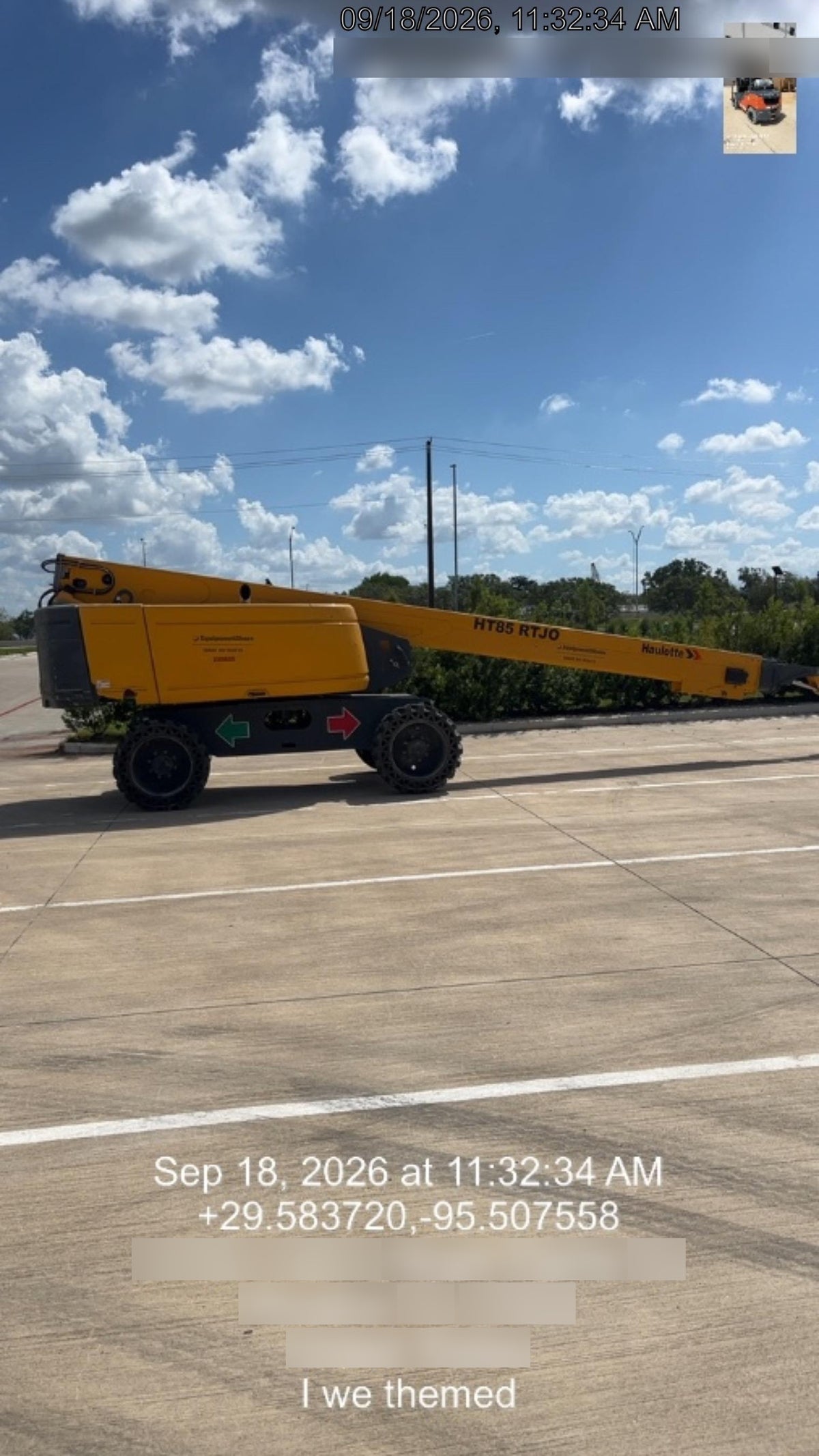 2022 HAULOTTE HT85 RTJ O