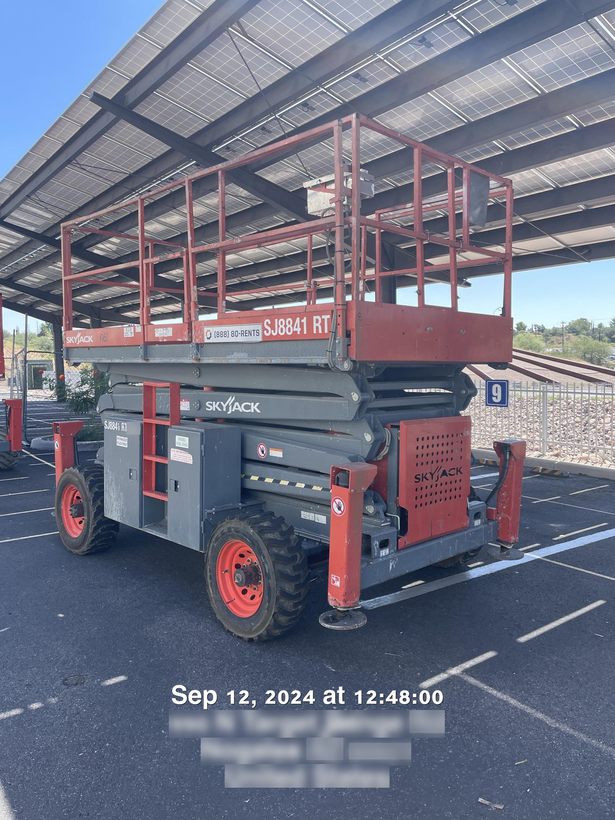 2016 SKYJACK SJ8841 RT