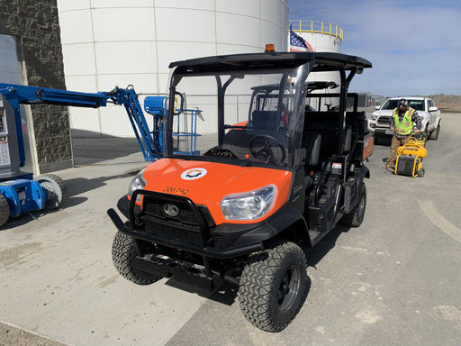 2022 Kubota RTV-X1140W-H Plastic Canopy, Windshield Acrylic Clear, LED Strobe Light, Wire Harness Kit, Back up Alarm