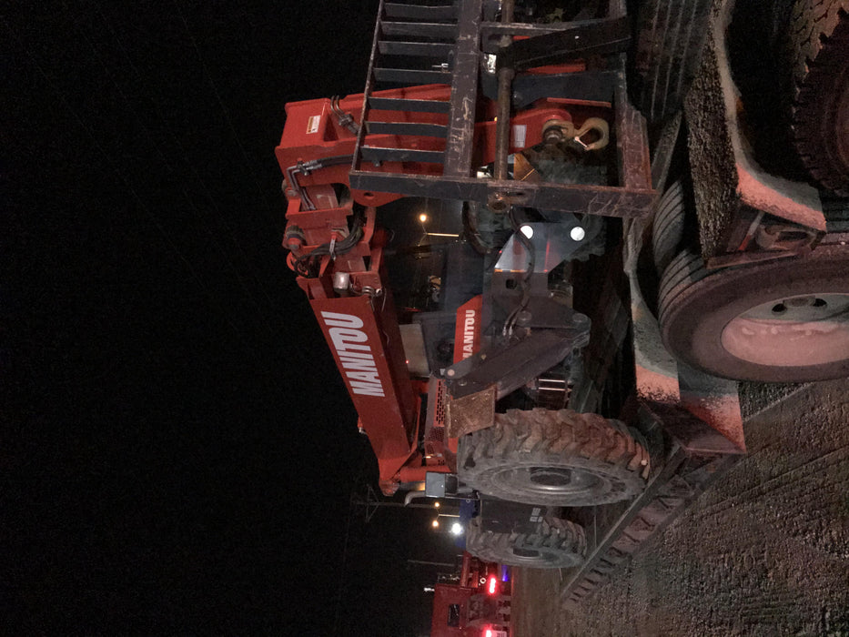 2018 Manitou MTA10055 Manitou MTA10055 - Canopy, Worklights, Beacon, 66" Carriage, 60" Forks, Solid Tires, Aux Hydraulics