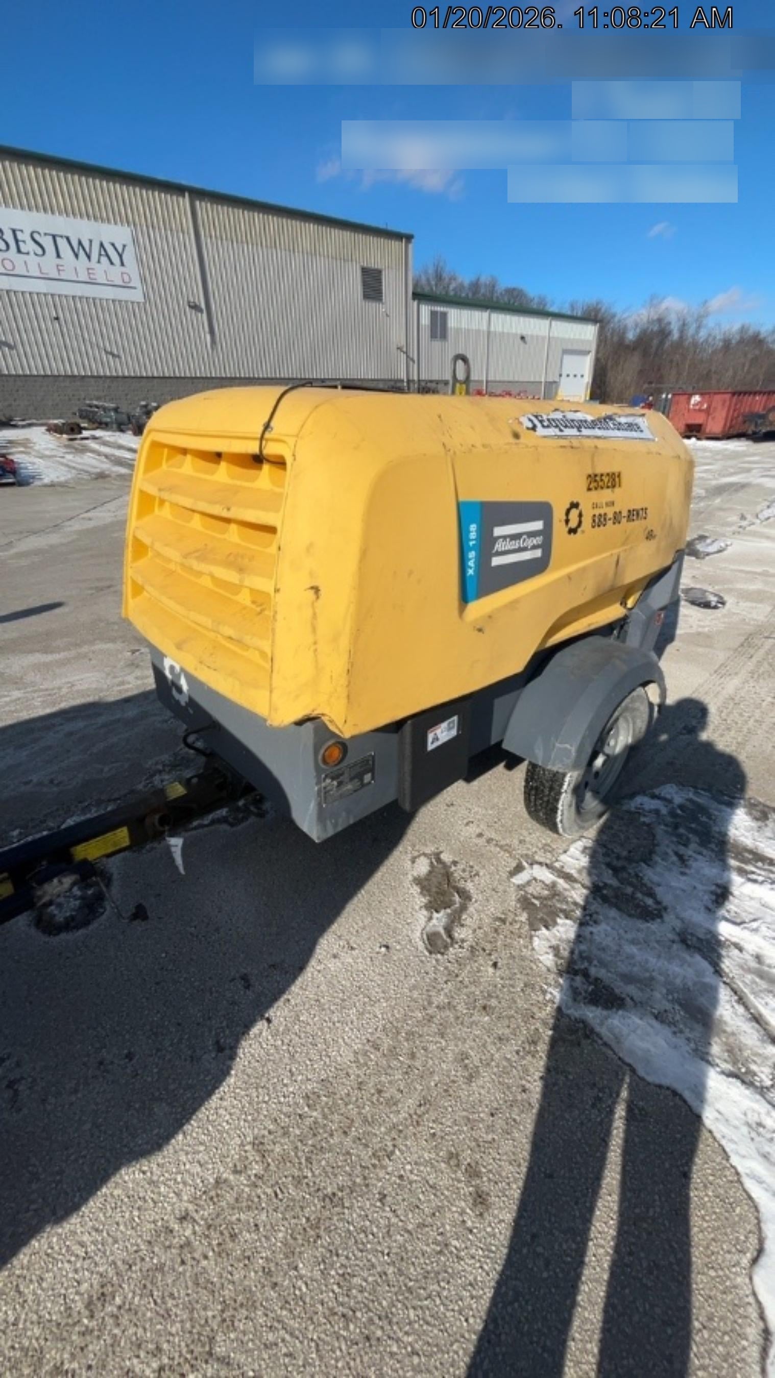 2022 ATLAS COPCO XAS188 CWK