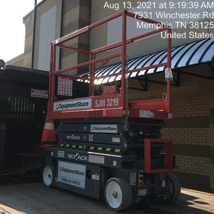 2019 Skyjack SJIII-3219 Standard Options, Trojan Batteries