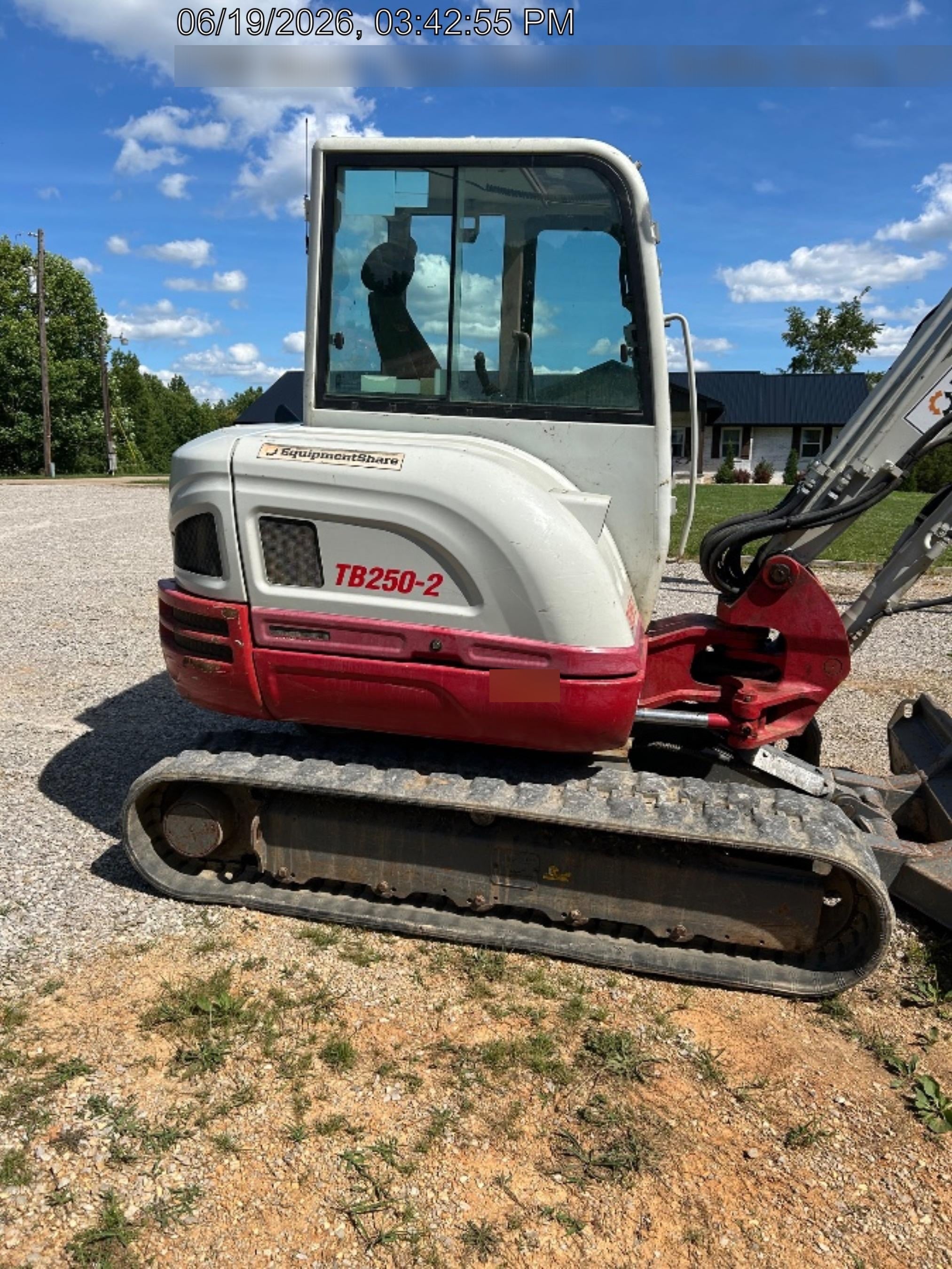 2020 TAKEUCHI TB250-2C
