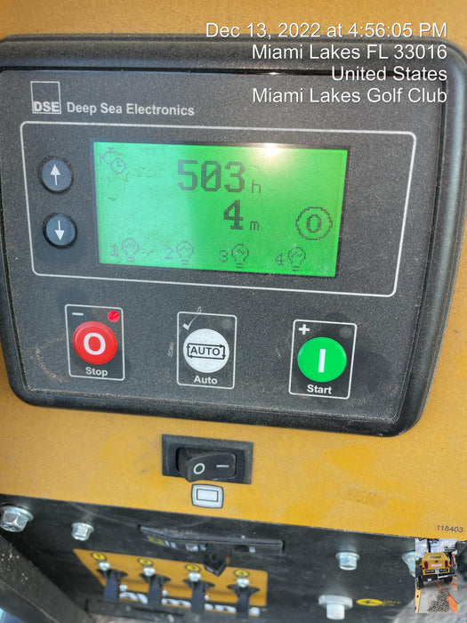 2022 Allmand NLV3GR (4) LED Light Fixture 350W, 23' Vertical Mast, 3kW Prime, Towable, ES Decals, T3