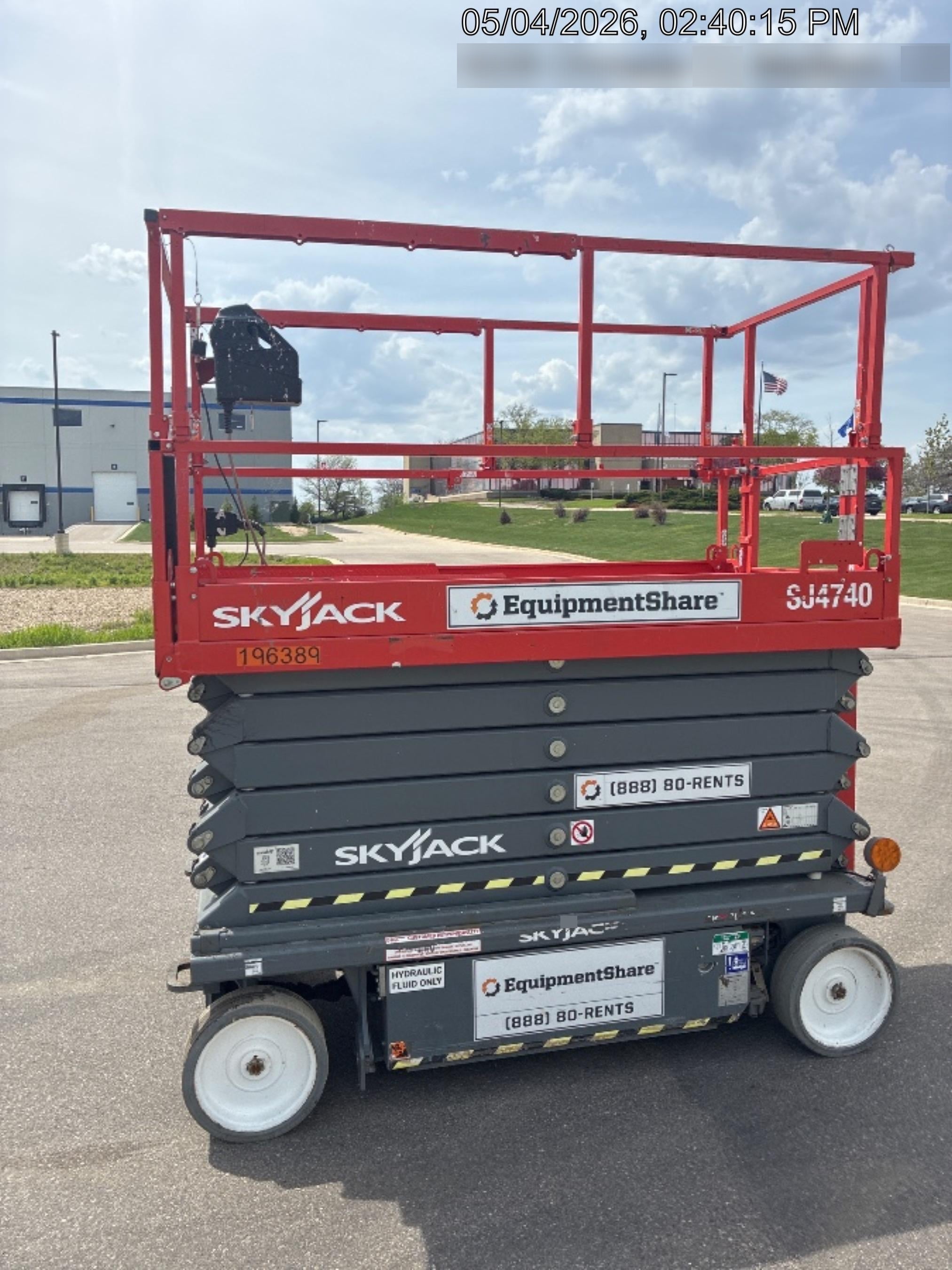 2021 SKYJACK SJ4740
