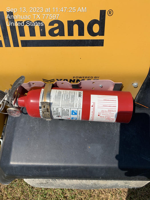 2022 Allmand NLV3GR (4) LED Light Fixture 350W, 23' Vertical Mast, 3kW Prime, Towable, Deep Sea L401, Leveling Jacks, Yanmar T4F 5.8hp