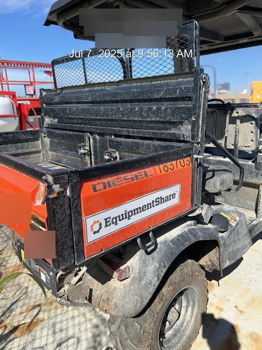 2021 Kubota RTV-X1140W-H Plastic Canopy, Windshield Acrylic Clear, LED Strobe Light, Wire Harness Kit, Back up Alarm