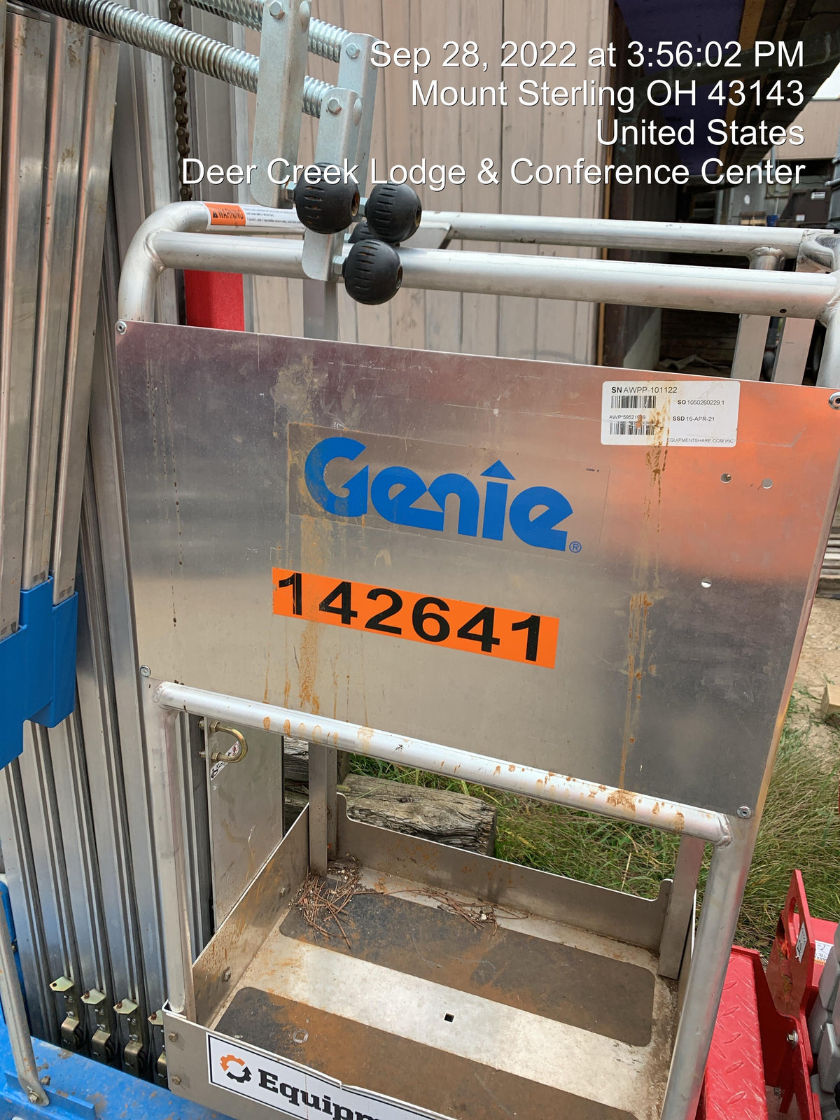 2021 GENIE AWP-30S DC