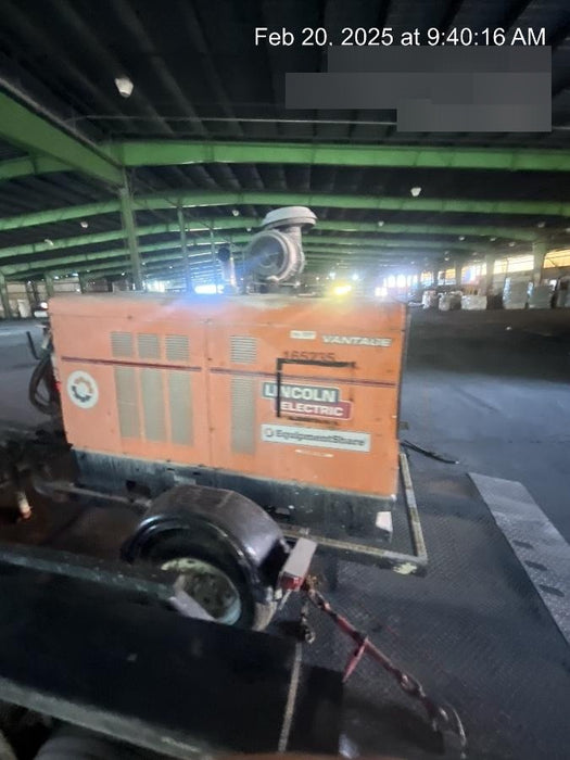 2021 Lincoln Electric Vantage 549X Ready Pak 3, ORANGE (includes trailer, cable rack, fender light kit)