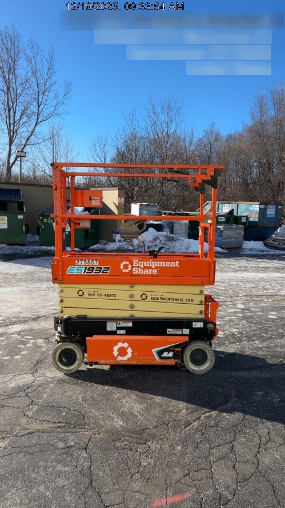 2022 JLG ES1932