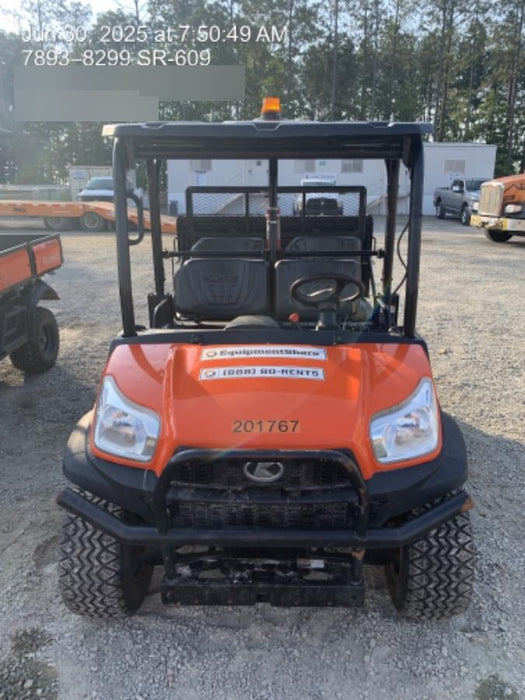 2022 Kubota RTV-X1140W-H Plastic Canopy, Windshield Acrylic Clear, LED Strobe Light, Wire Harness Kit, Back up Alarm