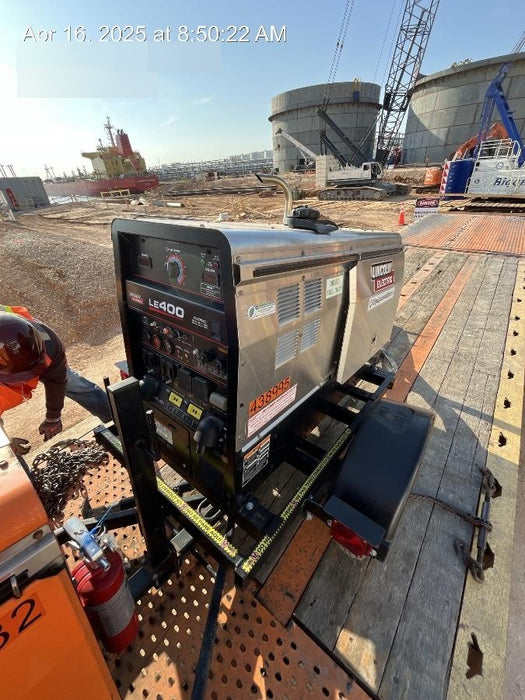 2024 Lincoln Electric LE400 Kubota V1505, Trlr, Cable Rack, Light Kit, ES Decals, T3