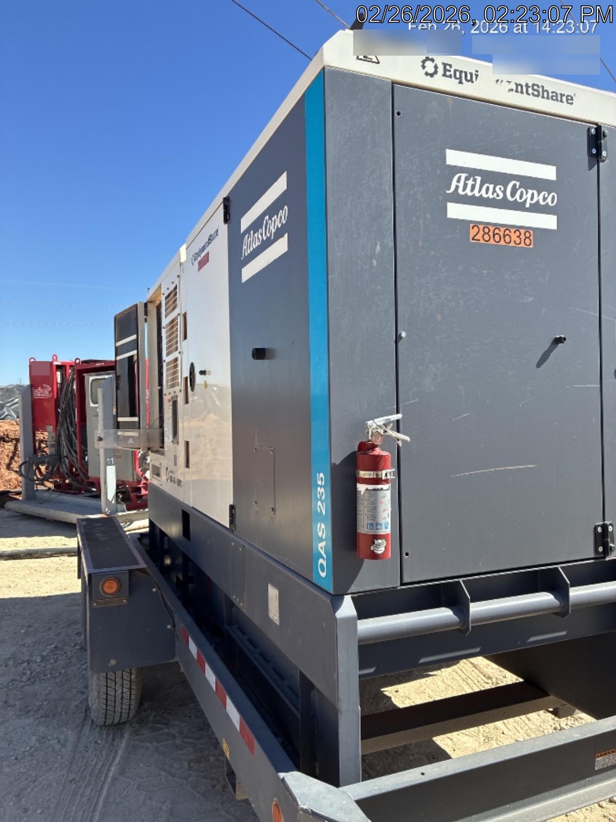 2023 ATLAS COPCO QAS 235