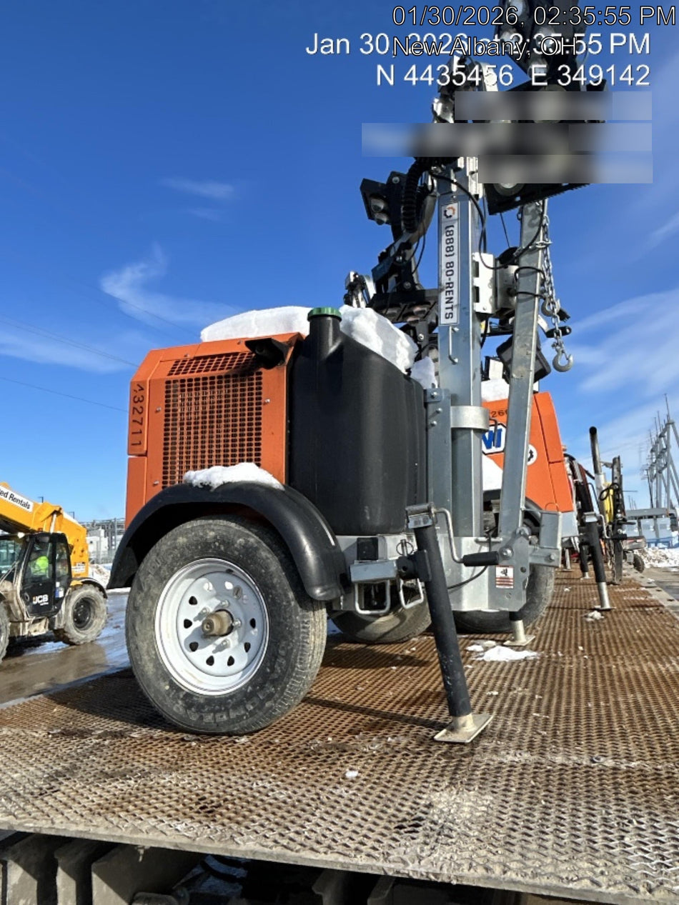 2024 Wanco WLTT-4MM4K Diesel, Deep Sea Controller, Shore Power Plug, Auto Start, (4) 350W LED Floodlights, 4kW Generator, 60 Gal Fuel Tank, 2" Ball, T3