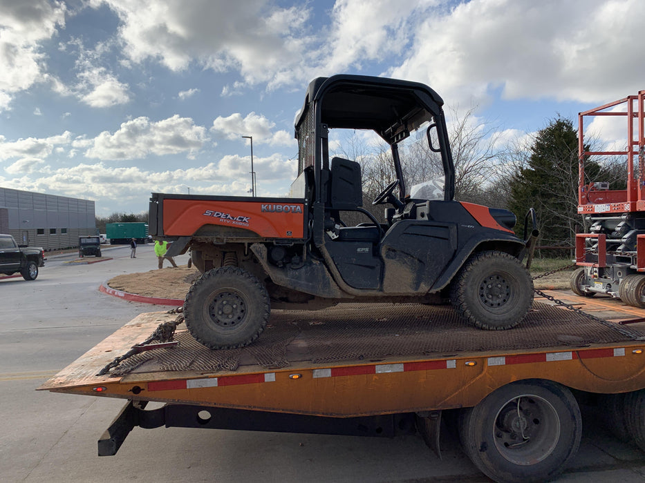 2019 Kubota RTV-XG850WL-H 4wd Utility Cart, Gas, 2 Seat, LED Strobe, Windshield Tempered Glass, Plastic Canopy, Wire Harness Kit, Backup Alarm