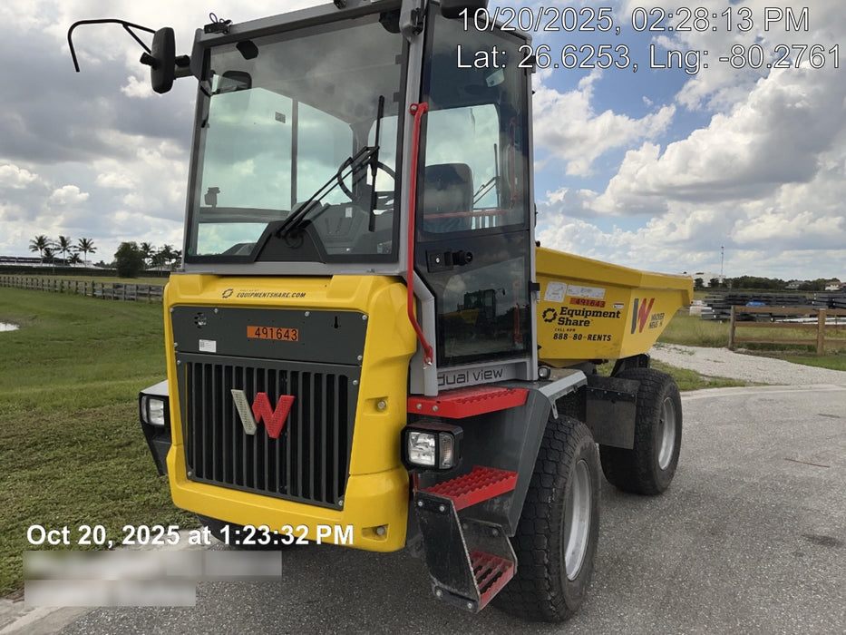 2025 WACKER NEUSON DV605 Cab Turf Tires