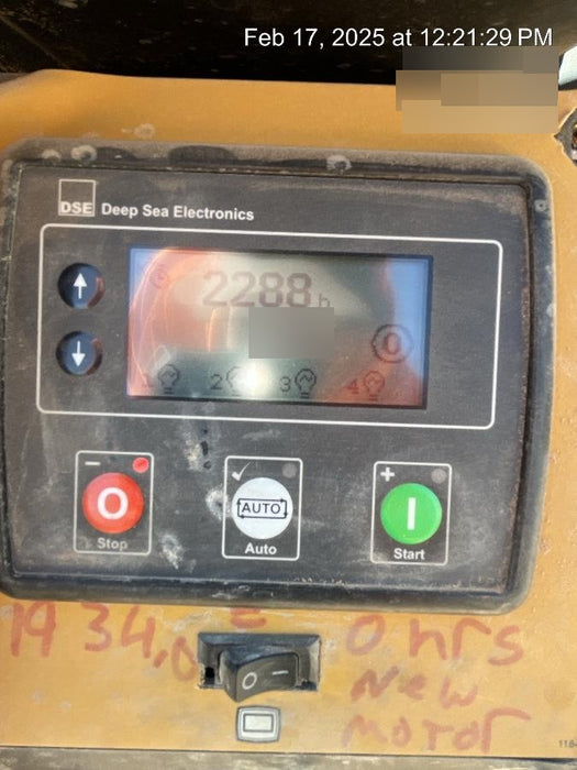 2022 Allmand NLV3GR (4) LED Light Fixture 350W, 23' Vertical Mast, 3kW Prime, Towable, Deep Sea L401, Leveling Jacks, Yanmar T4F 5.8hp