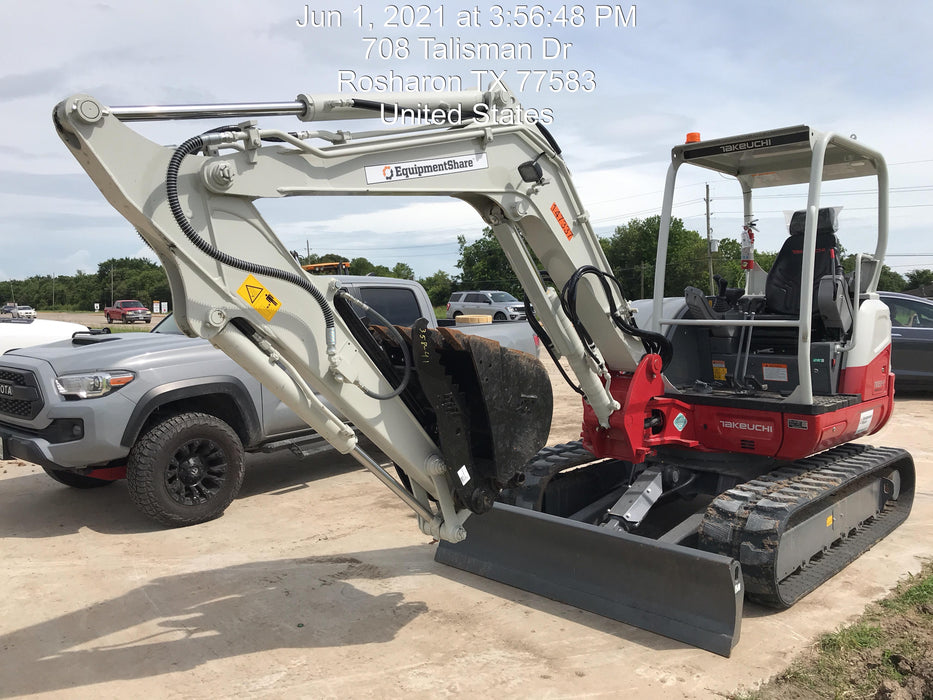 2021 TAKEUCHI TB250-2