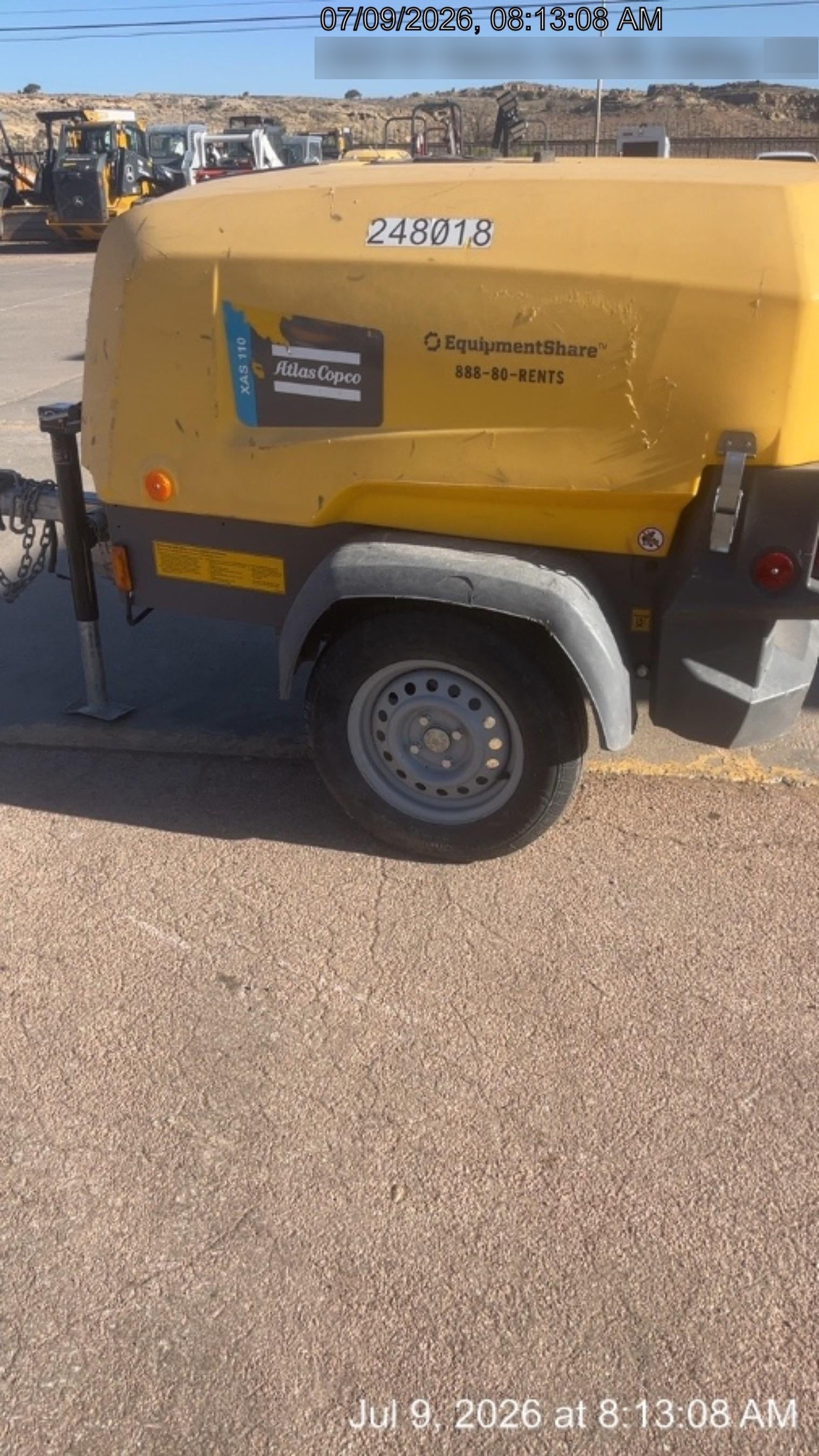 2022 ATLAS COPCO XAS 110