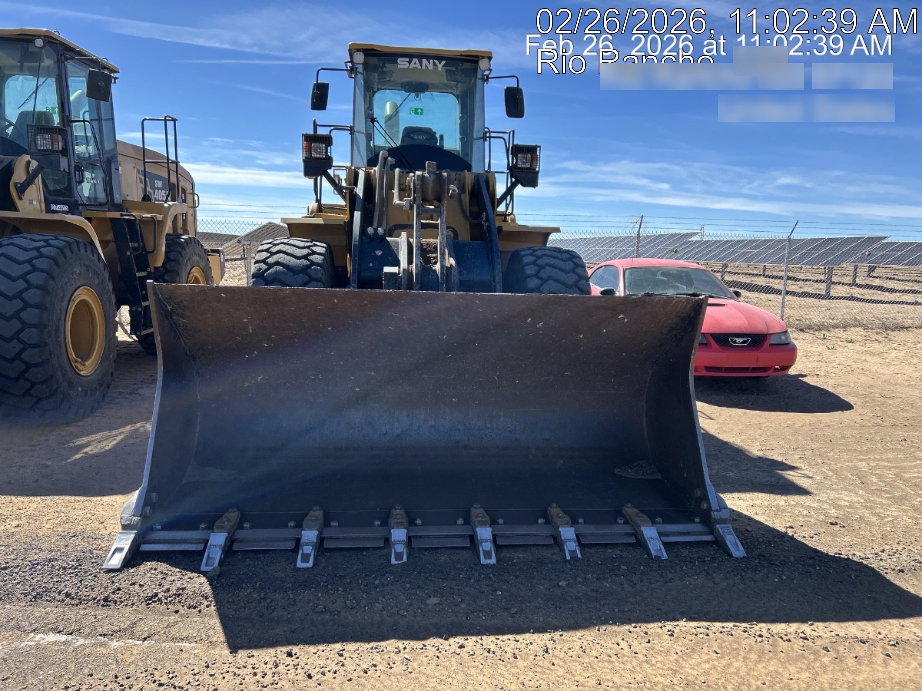 2019 Sany SW405K Tier 4, Cab, 3rd Function Hydraulics Smooth Pin On Bucket