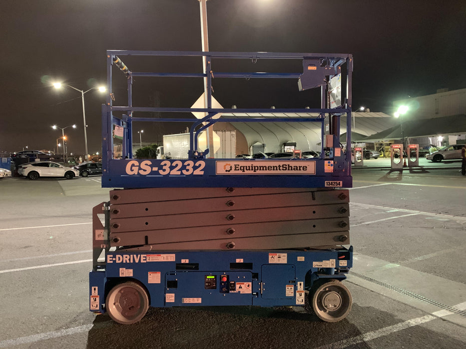 2021 Genie GS-3232 Electric Drive, NM Sld Tires, Bcn, EST