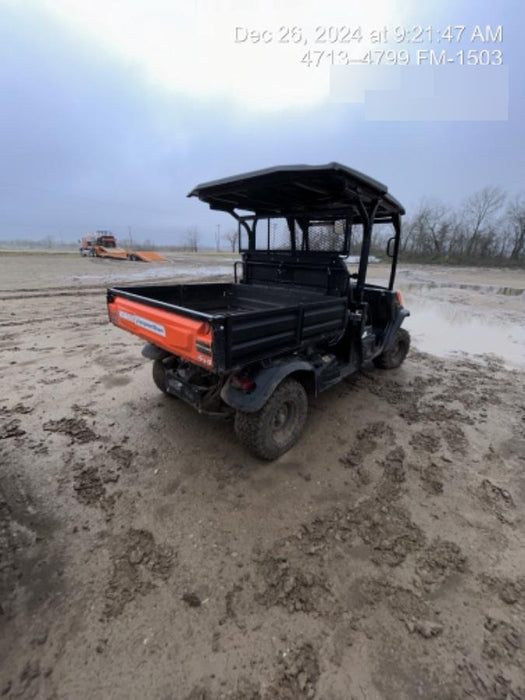2021 Kubota RTV-X1140W-H Plastic Canopy, Windshield Acrylic Clear, LED Strobe Light, Wire Harness Kit, Back up Alarm