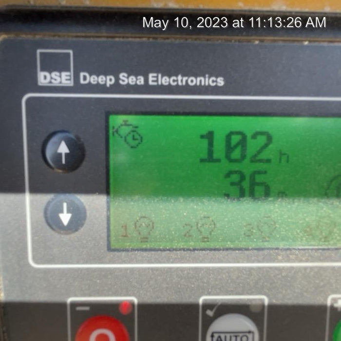 2022 Allmand NLV3GR (4) LED Light Fixture 350W, 23' Vertical Mast, 3kW Prime, Towable, ES Decals, T3