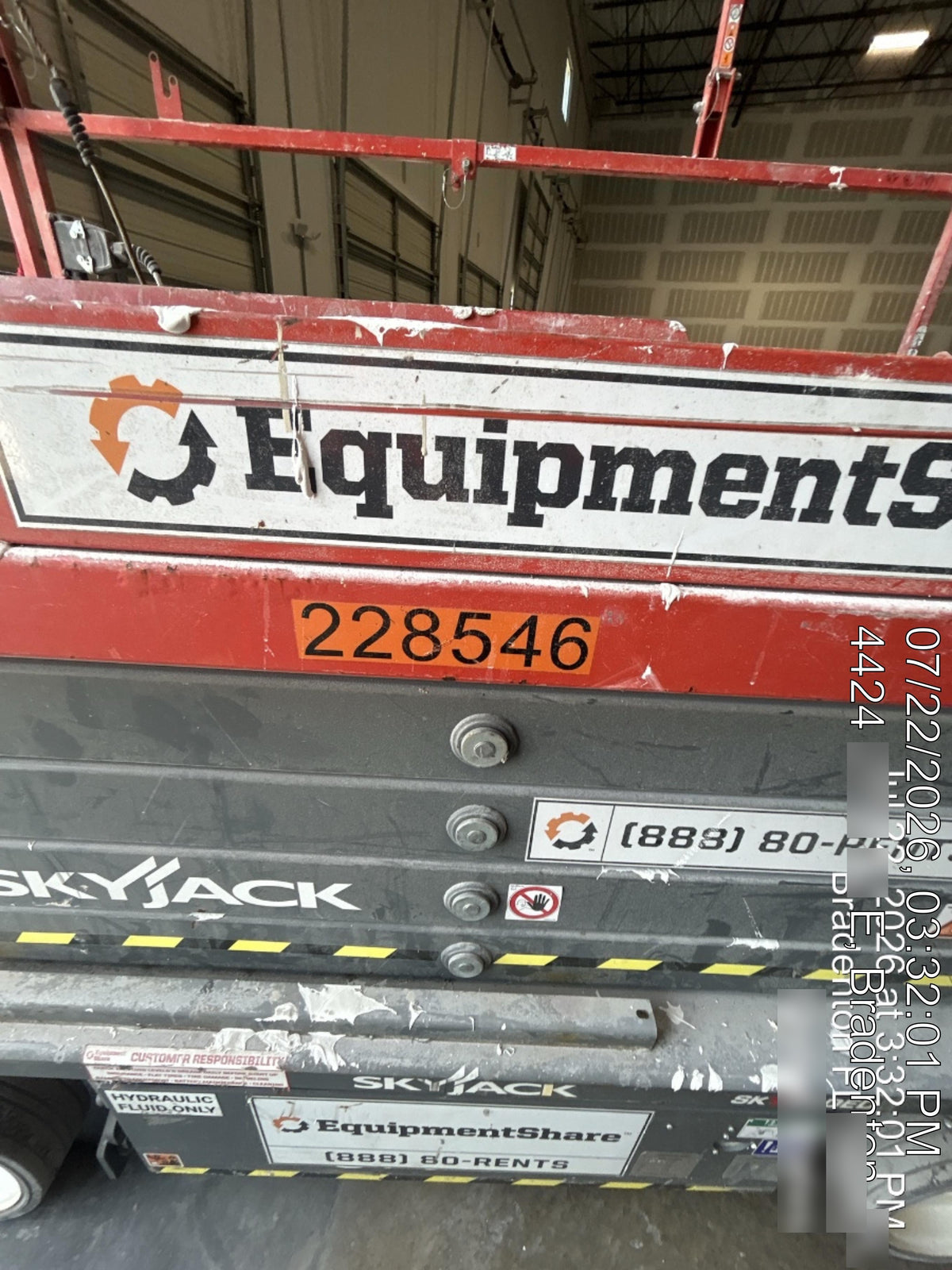 2022 SKYJACK SJ4732