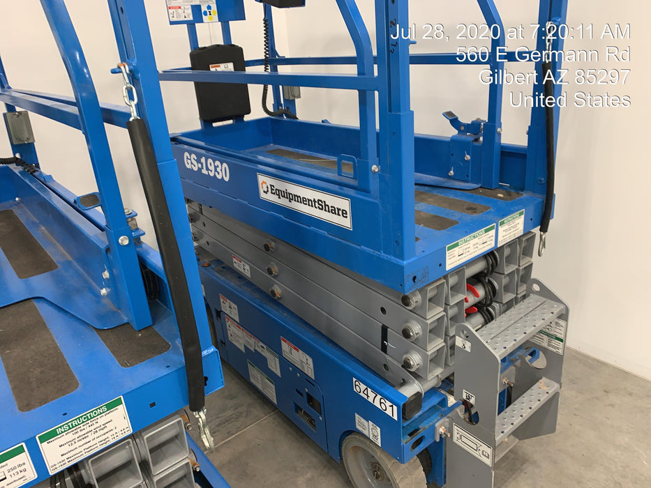 2020 Genie GS-1930 Standard Machine