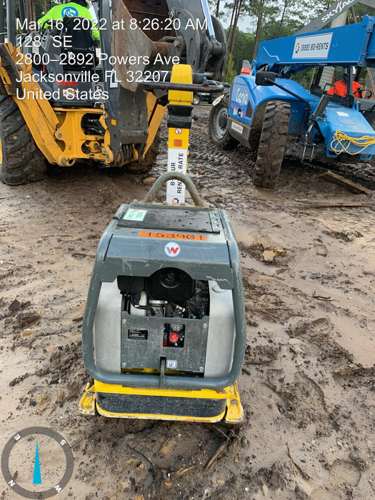 2021 Wacker Neuson DPU6555 DSL Vibroplate