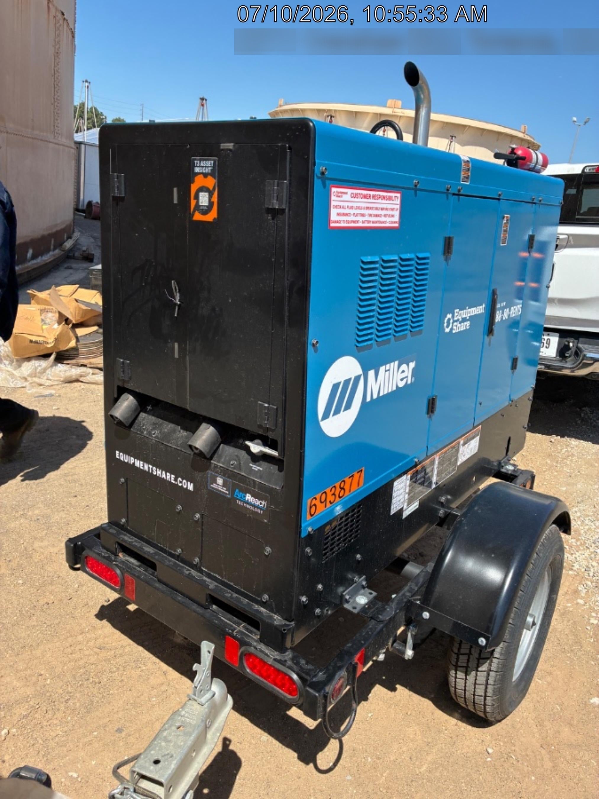 2026 MILLER ELECTRIC BIG BLUE 500