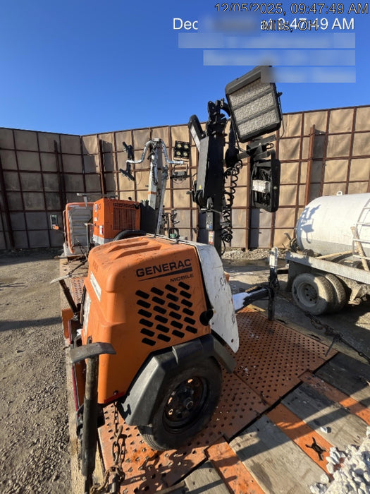 2023 Generac MLT2 Diesel, Flex Switch 120V Input, Powerzone Controller, 
(4) 320W LED Lights, 4kW Generator, 39.9 Gal Fuel Tank, 2" Ball, T3