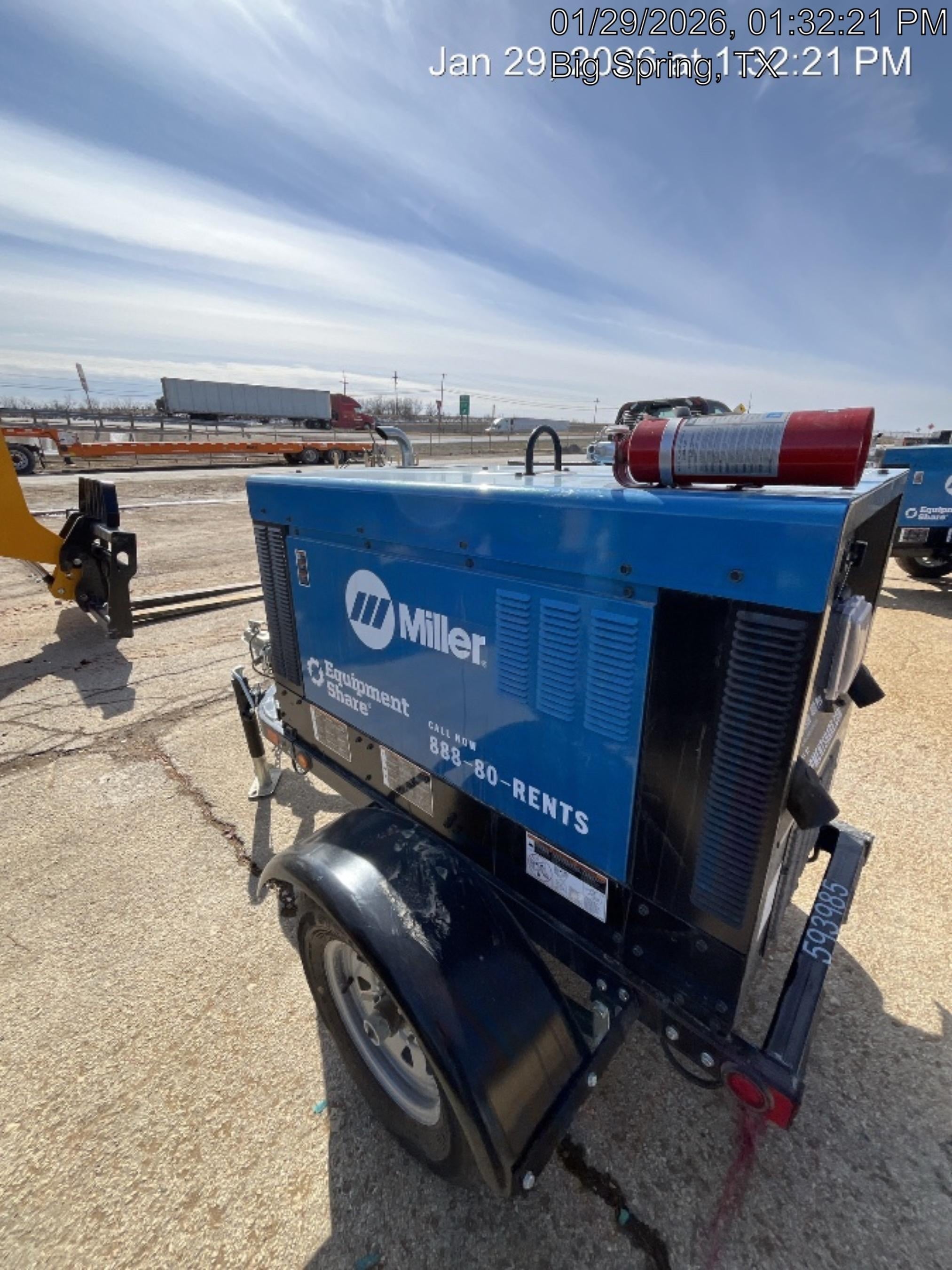 2025 MILLER ELECTRIC BIG BLUE 400