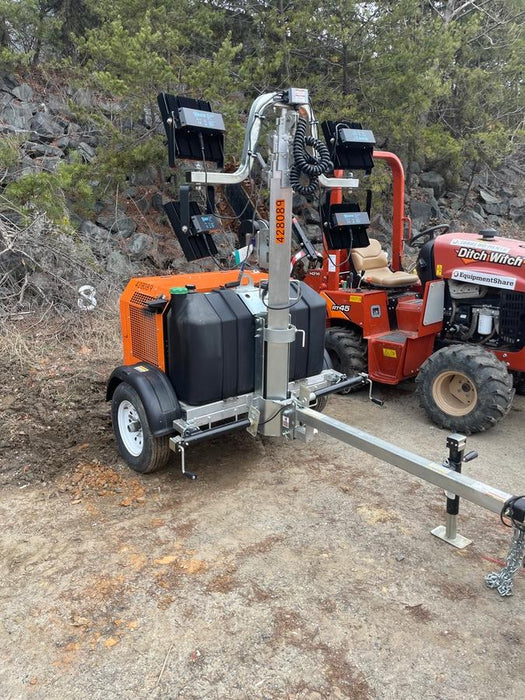 2024 Wanco WLTT-4MM4K Diesel, Deep Sea Controller, Shore Power Plug, Auto Start, (4) 350W LED Floodlights, 4kW Generator, 60 Gal Fuel Tank, 2" Ball, T3