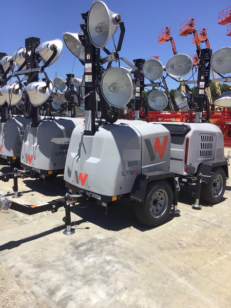 2019 Wacker Neuson LTV6L-MH Wacker Neuson LTV6L Mobile Light Tower w/Fuel Level Sensor Installed