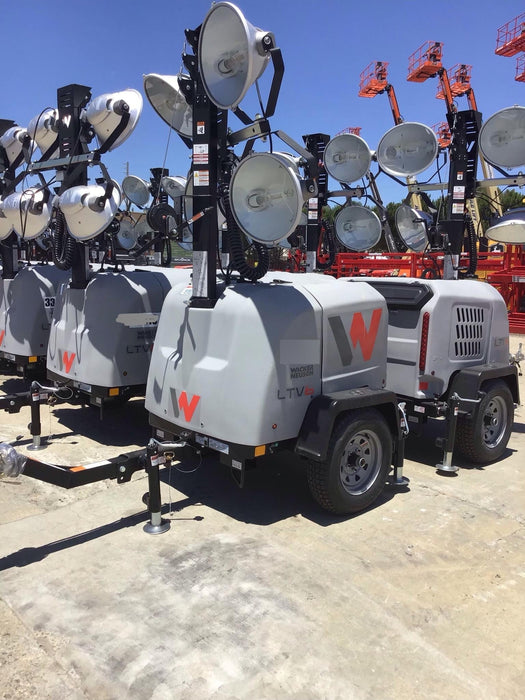 2019 Wacker Neuson LTV6L-MH Wacker Neuson LTV6L Mobile Light Tower w/Fuel Level Sensor Installed