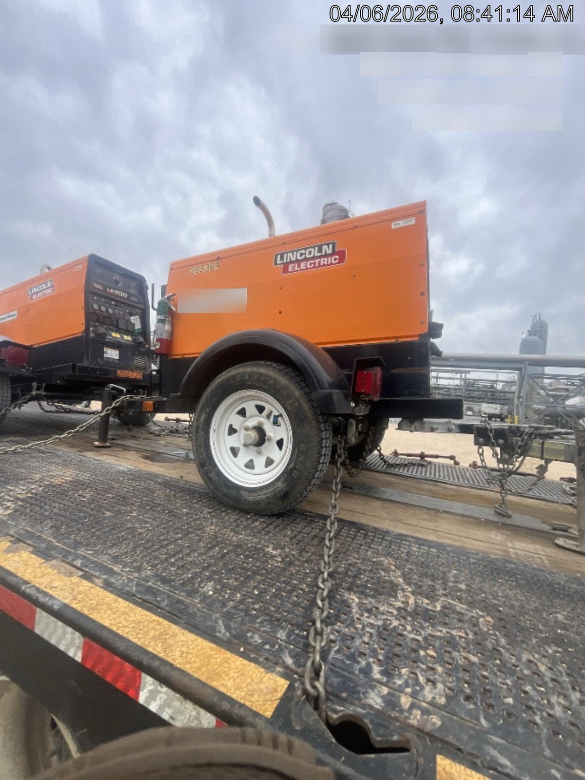 2022 Lincoln Electric LE400 Kubota V1505, Trlr, Cable Rack, Light Kit, ES Decals, T3