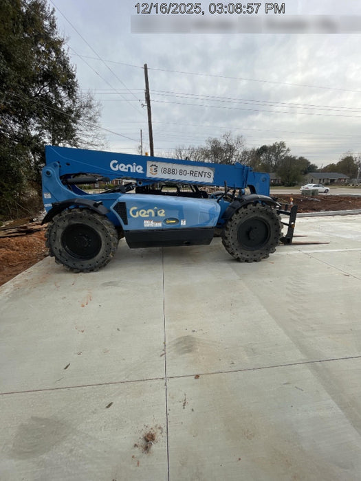 2018 Genie GTH-636 Genie GTH-636 w/Open ROPS, Work Lights, Solid Tires, RH Cab Mesh, Beacon, 48" Carriage and Forks
