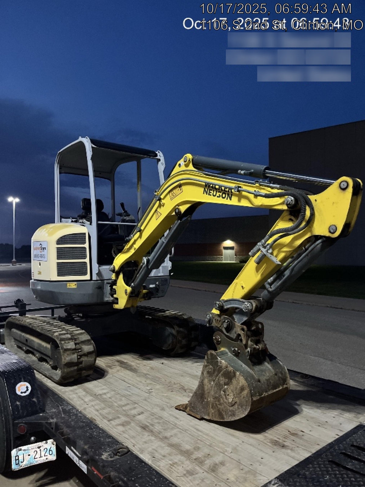 2018 Wacker Neuson EZ28 Wacker Neuson EZ28 w/Manual QC, Buckets: 24" ,18"