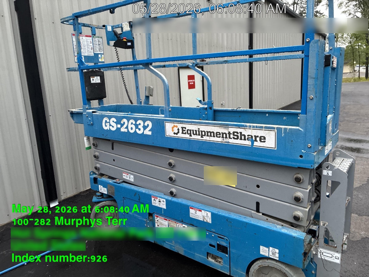 2018 Genie GS-2632 Genie GS-2632 w/Fixed Rail, Chain Entry